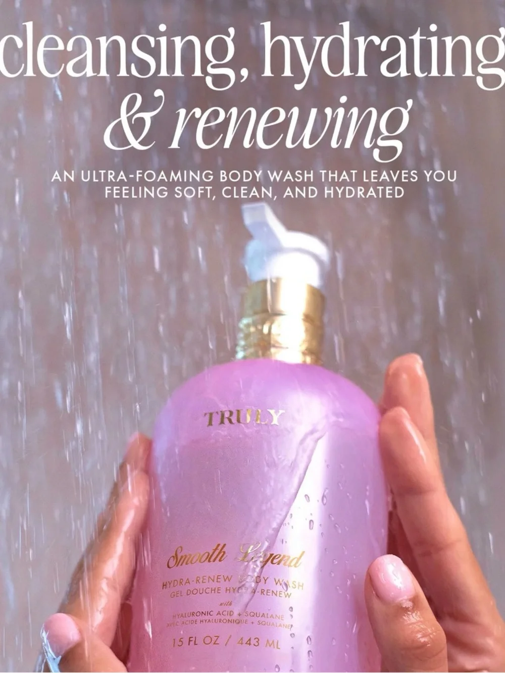 TRULY Smooth Legend Hydra-Renew Body Wash - NEW
